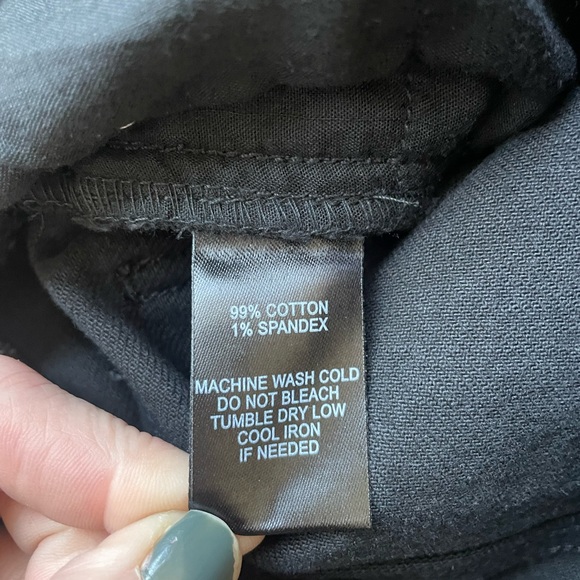 Lulus Accacia Black Striped High-Waisted Cropped Jeans. Size 25 - Picture 12 of 12